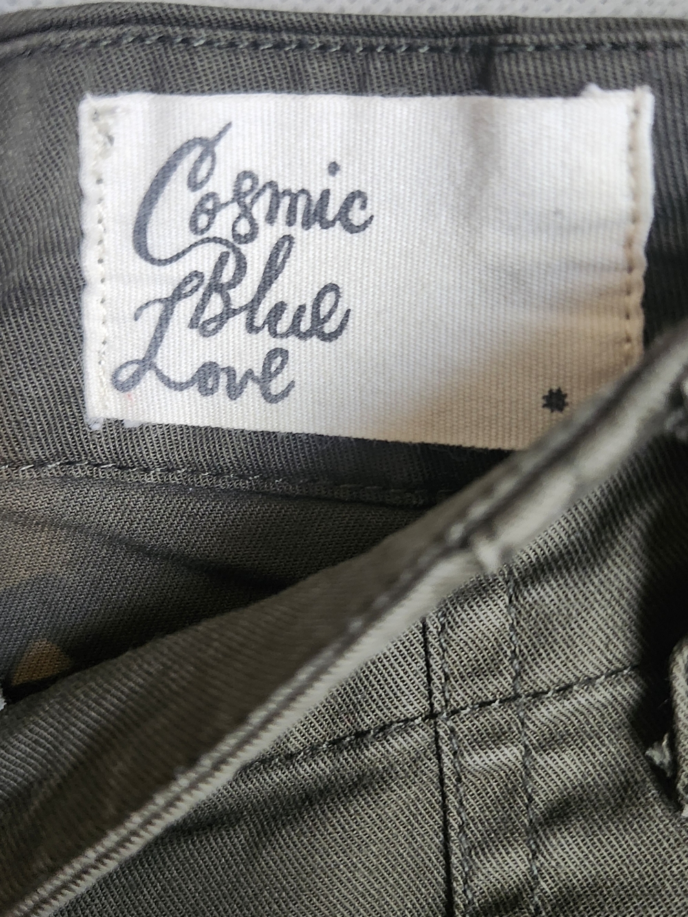 Utility Olive Cargo Joggers with Elastic Cuffs - Picture 2 of 8